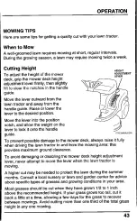 Preview for 45 page of Honda Harmony H2013HDA Owner'S Manual