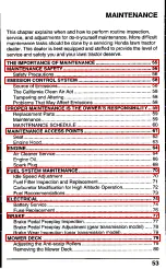 Preview for 55 page of Honda Harmony H2013HDA Owner'S Manual