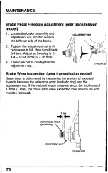 Preview for 80 page of Honda Harmony H2013HDA Owner'S Manual