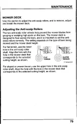 Preview for 81 page of Honda Harmony H2013HDA Owner'S Manual