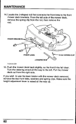 Preview for 84 page of Honda Harmony H2013HDA Owner'S Manual