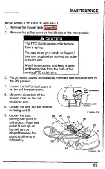 Preview for 95 page of Honda Harmony H2013HDA Owner'S Manual