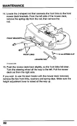 Preview for 84 page of Honda Harmony H2113GDA Owner'S Manual