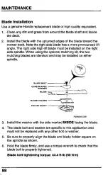 Preview for 90 page of Honda Harmony H2113GDA Owner'S Manual