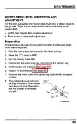 Preview for 91 page of Honda Harmony H2113GDA Owner'S Manual