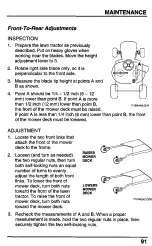 Preview for 93 page of Honda Harmony H2113GDA Owner'S Manual