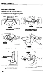 Preview for 104 page of Honda Harmony H2113GDA Owner'S Manual