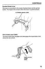 Preview for 15 page of Honda Harmony HRB215PDA Owner'S Manual