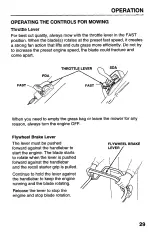 Preview for 31 page of Honda Harmony HRB215PDA Owner'S Manual