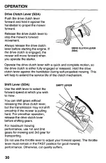 Preview for 32 page of Honda Harmony HRB215PDA Owner'S Manual