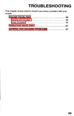 Preview for 61 page of Honda Harmony HRB215PDA Owner'S Manual