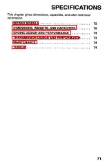 Preview for 73 page of Honda Harmony HRB215PDA Owner'S Manual