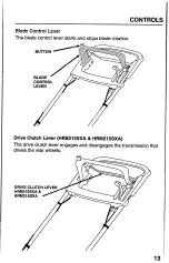 Preview for 15 page of Honda Harmony HRB215PXA Owner'S Manual