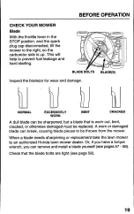 Preview for 21 page of Honda Harmony HRB215PXA Owner'S Manual