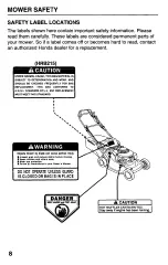 Preview for 10 page of Honda Harmony HRB215SDA Owner'S Manual