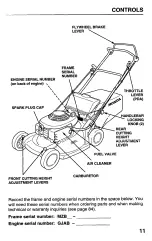 Preview for 13 page of Honda Harmony HRB215SDA Owner'S Manual