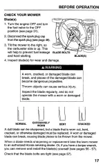 Preview for 19 page of Honda Harmony HRB215SDA Owner'S Manual