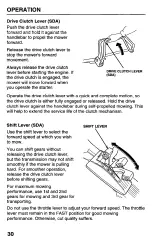 Preview for 32 page of Honda Harmony HRB215SDA Owner'S Manual