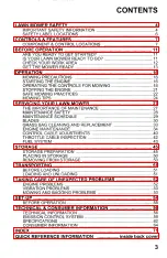 Preview for 5 page of Honda Harmony HRB217HXA Owner'S Manual