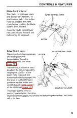 Preview for 11 page of Honda Harmony HRB217HXA Owner'S Manual