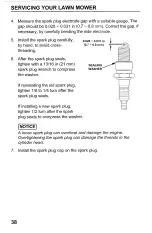 Preview for 40 page of Honda Harmony HRB217HXA Owner'S Manual