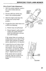 Preview for 43 page of Honda Harmony HRB217HXA Owner'S Manual