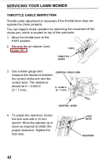 Preview for 44 page of Honda Harmony HRB217HXA Owner'S Manual