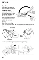 Preview for 56 page of Honda Harmony HRB217HXA Owner'S Manual