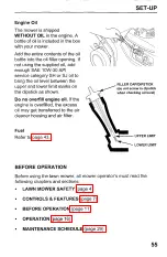 Preview for 57 page of Honda Harmony HRB217HXA Owner'S Manual