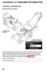 Preview for 58 page of Honda Harmony HRB217HXA Owner'S Manual