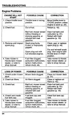 Preview for 59 page of Honda Harmony HRM215PDA Owner'S Manual