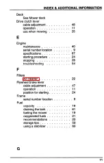 Preview for 76 page of Honda Harmony HRM215PDA Owner'S Manual