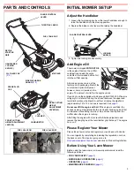 Preview for 3 page of Honda Harmony II HRS216PDA User Manual