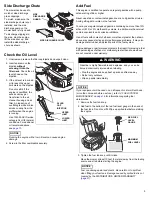 Preview for 5 page of Honda Harmony II HRS216PDA User Manual