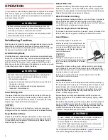 Preview for 6 page of Honda Harmony II HRS216PDA User Manual