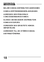 Preview for 103 page of Honda HBC550W Owner'S Manual