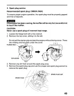 Предварительный просмотр 51 страницы Honda HHH25D Owner'S Manual