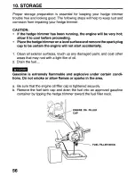 Предварительный просмотр 58 страницы Honda HHH25D Owner'S Manual