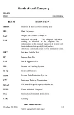 Preview for 400 page of Honda HondaJet HA-420 Pilots Operating Manual