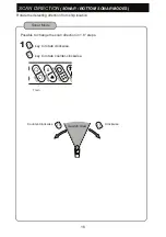 Preview for 21 page of Honda Hondex HE-773-III-Di Operation Manual