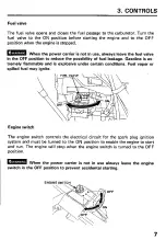 Preview for 9 page of Honda HP250 Owner'S Manual