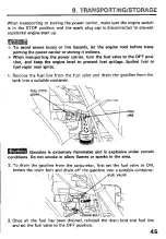 Preview for 47 page of Honda HP250 Owner'S Manual