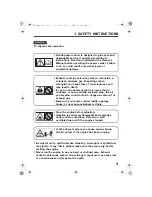 Предварительный просмотр 6 страницы Honda HP500H Owner'S Manual