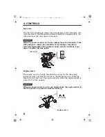 Предварительный просмотр 11 страницы Honda HP500H Owner'S Manual