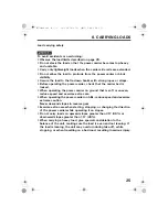 Предварительный просмотр 28 страницы Honda HP500H Owner'S Manual