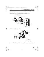 Предварительный просмотр 34 страницы Honda HP500H Owner'S Manual