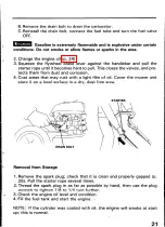 Preview for 23 page of Honda HR173 Owner'S Manual