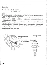 Preview for 28 page of Honda HR173 Owner'S Manual