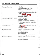 Preview for 34 page of Honda HR173 Owner'S Manual