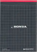 Preview for 42 page of Honda HR173 Owner'S Manual